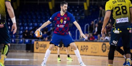 Raul Entrerrios Balonmano Renovacion Fcbarcelona Handbol Handball100x100